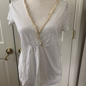 J crew white T